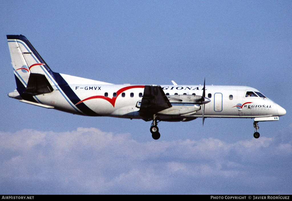 Aircraft Photo of F-GMVX | Saab 340B | Régional Airlines | AirHistory.net #618361