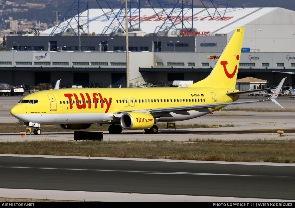 Aircraft Photo of D-ATUK | Boeing 737-8K5 | TUIfly | AirHistory.net #618368