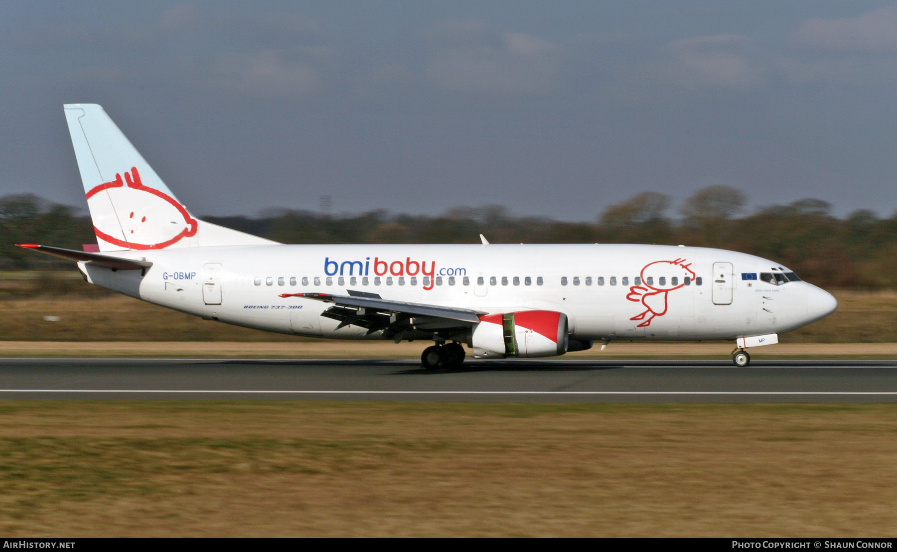 Aircraft Photo of G-OBMP | Boeing 737-3Q8 | Bmibaby | AirHistory.net #618374