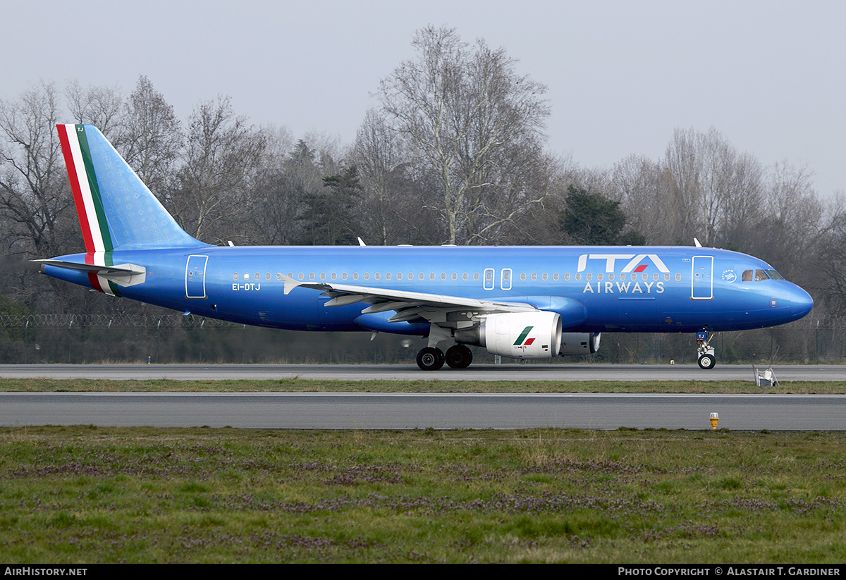Aircraft Photo of EI-DTJ | Airbus A320-216 | ITA Airways | AirHistory.net #618390