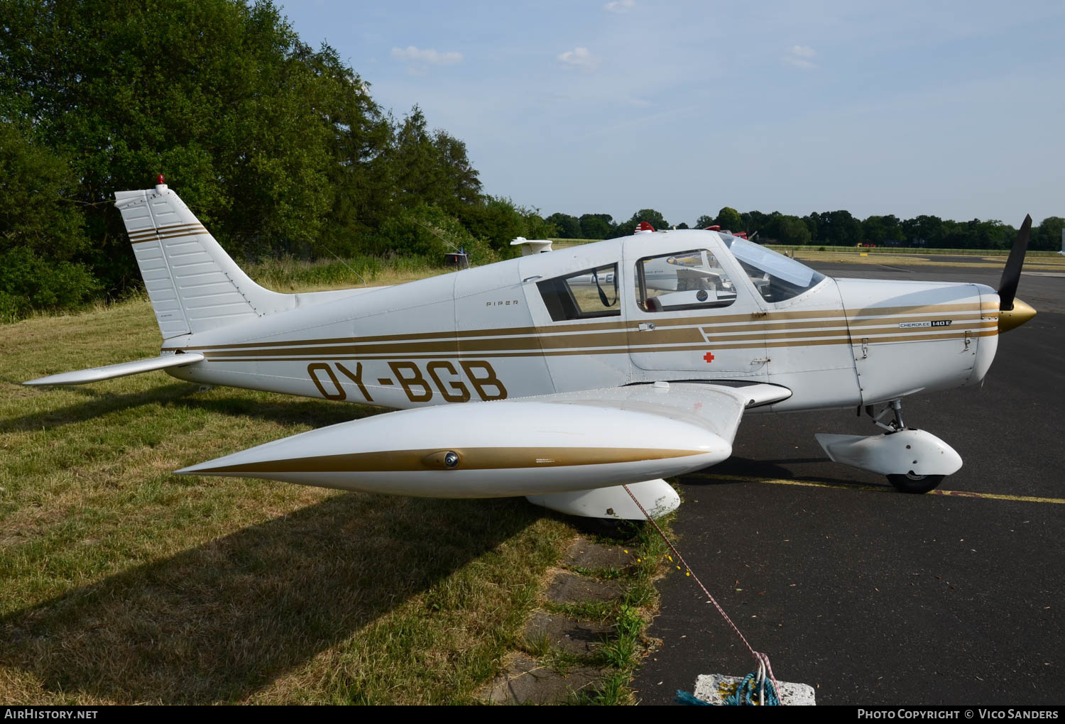 Aircraft Photo of OY-BGB | Piper PA-28-140 Cherokee E | AirHistory.net #618392