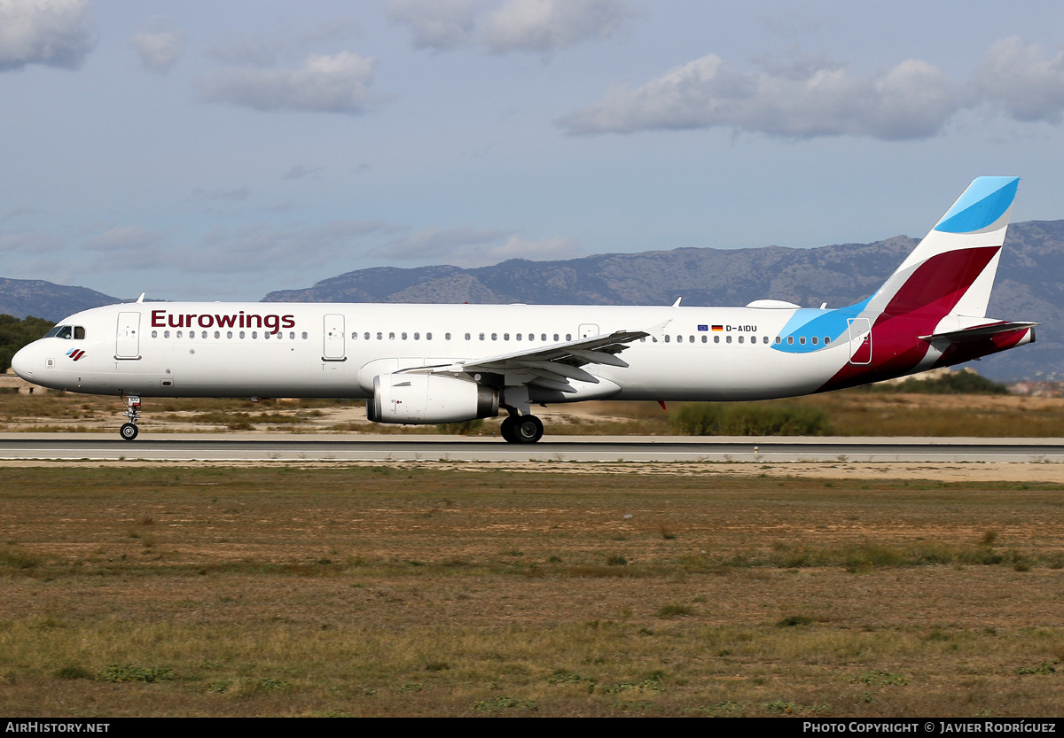 Aircraft Photo of D-AIDU | Airbus A321-231 | Eurowings | AirHistory.net #618399