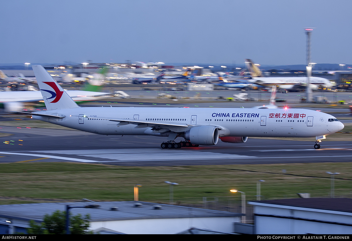 Aircraft Photo of B-7349 | Boeing 777-39P/ER | China Eastern Airlines | AirHistory.net #618404
