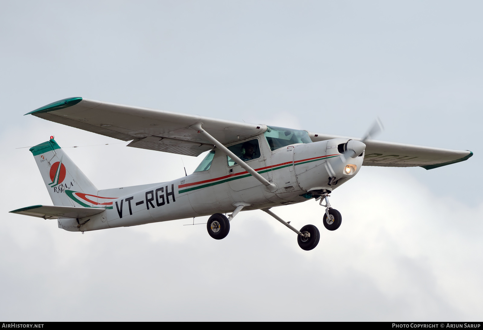 Aircraft Photo of VT-RGH | Cessna 152 | RGAA - Rajiv Gandhi Aviation Academy | AirHistory.net #618413