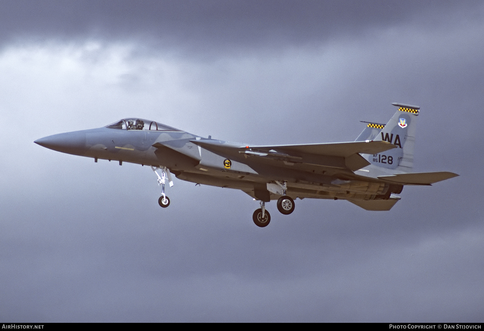 Aircraft Photo of 85-0128 / AF85-128 | McDonnell Douglas F-15C Eagle | USA - Air Force | AirHistory.net #618422