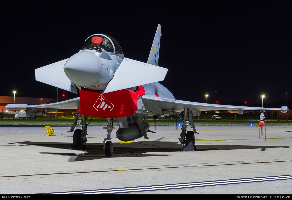 Aircraft Photo of ZK375 | Eurofighter EF-2000 Typhoon FGR4 | UK - Air Force | AirHistory.net #618429