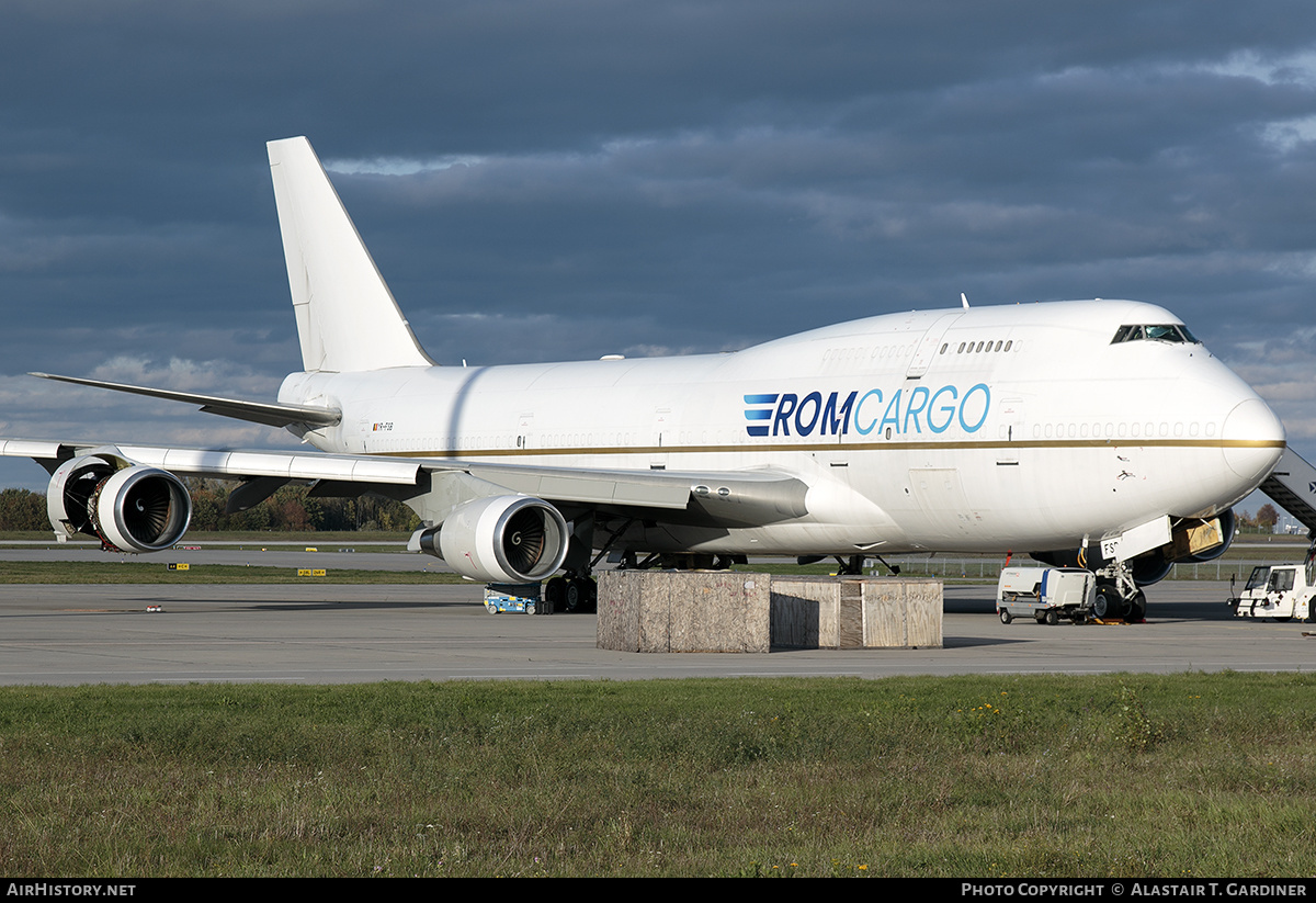 Aircraft Photo of YR-FSB | Boeing 747-45E(BDSF) | ROM Cargo Airlines | AirHistory.net #618434