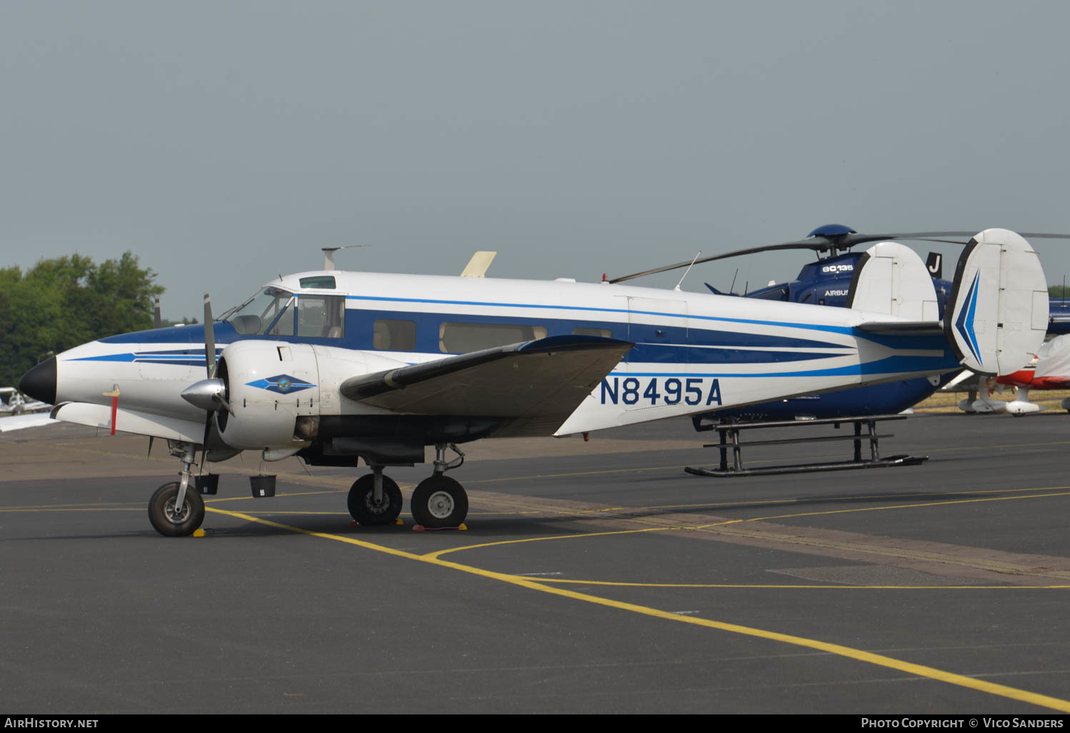 Aircraft Photo of N8495A | Beech H18 Tri-Gear | AirHistory.net #618444