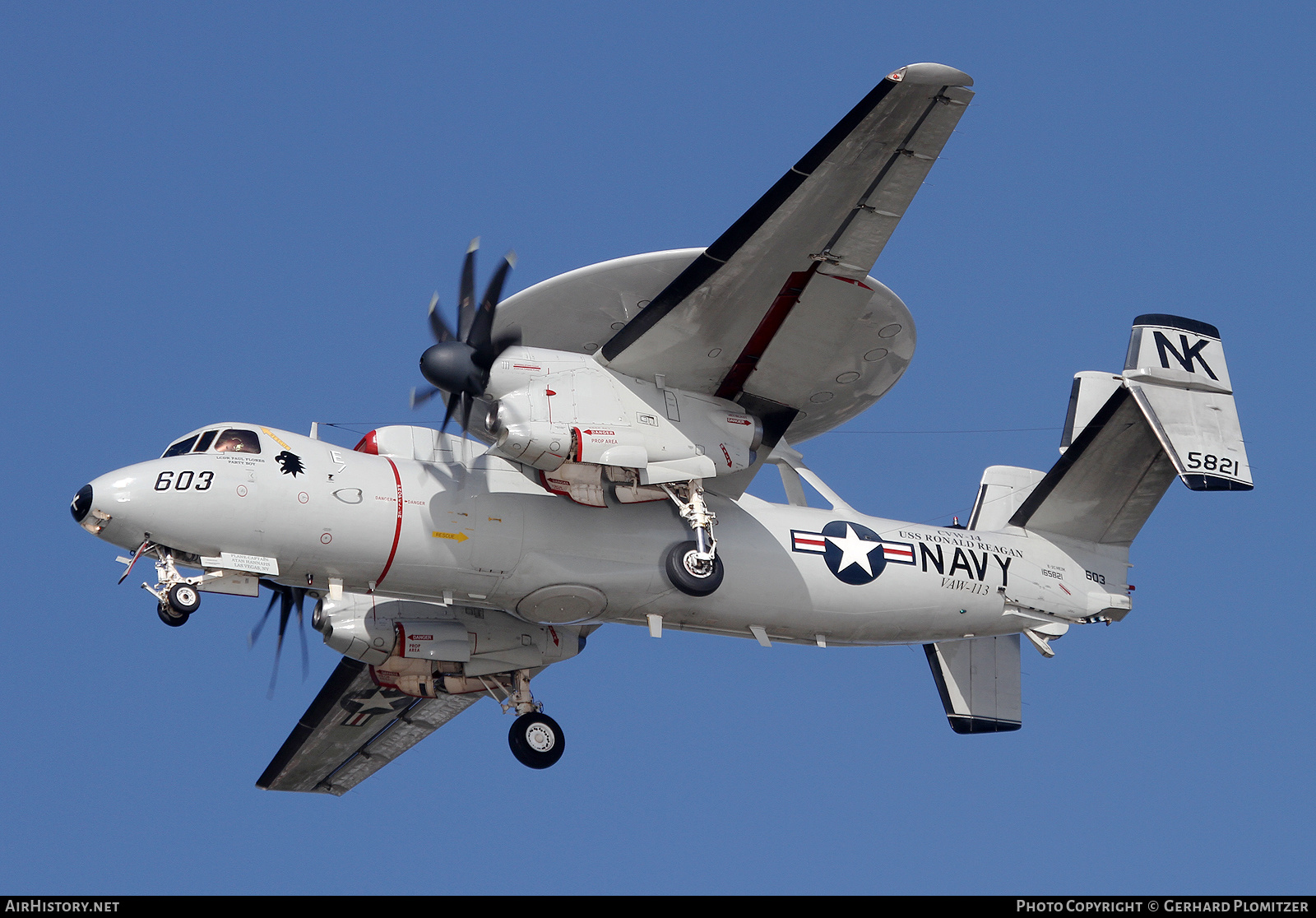 Aircraft Photo of 165821 | Grumman E-2C Hawkeye 2000 | USA - Navy | AirHistory.net #618459