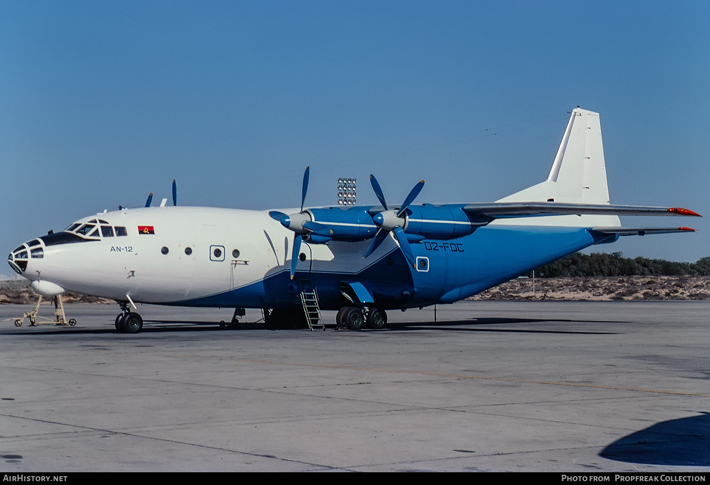 Aircraft Photo of D2-FDC | Antonov An-12B | AirHistory.net #618467