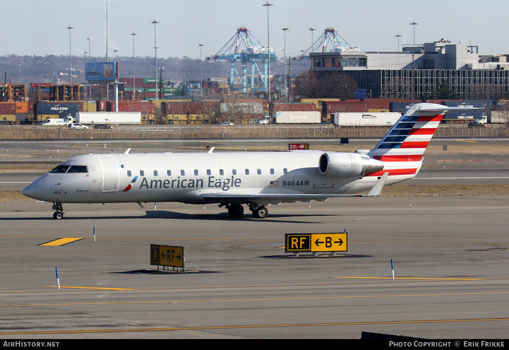 Aircraft Photo of N464AW | Bombardier CRJ-200LR (CL-600-2B19) | American Eagle | AirHistory.net #618479