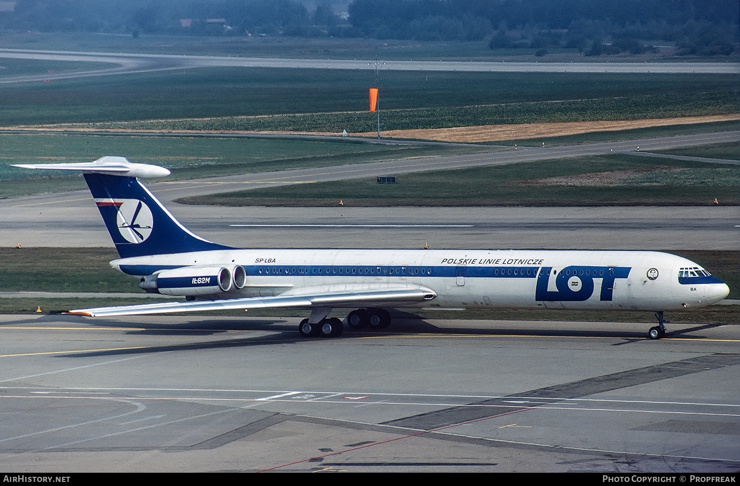 Aircraft Photo of SP-LBA | Ilyushin Il-62M | LOT Polish Airlines - Polskie Linie Lotnicze | AirHistory.net #618494