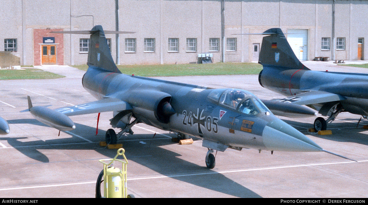 Aircraft Photo of 2405 | Lockheed RF-104G Starfighter | Germany - Air Force | AirHistory.net #618500