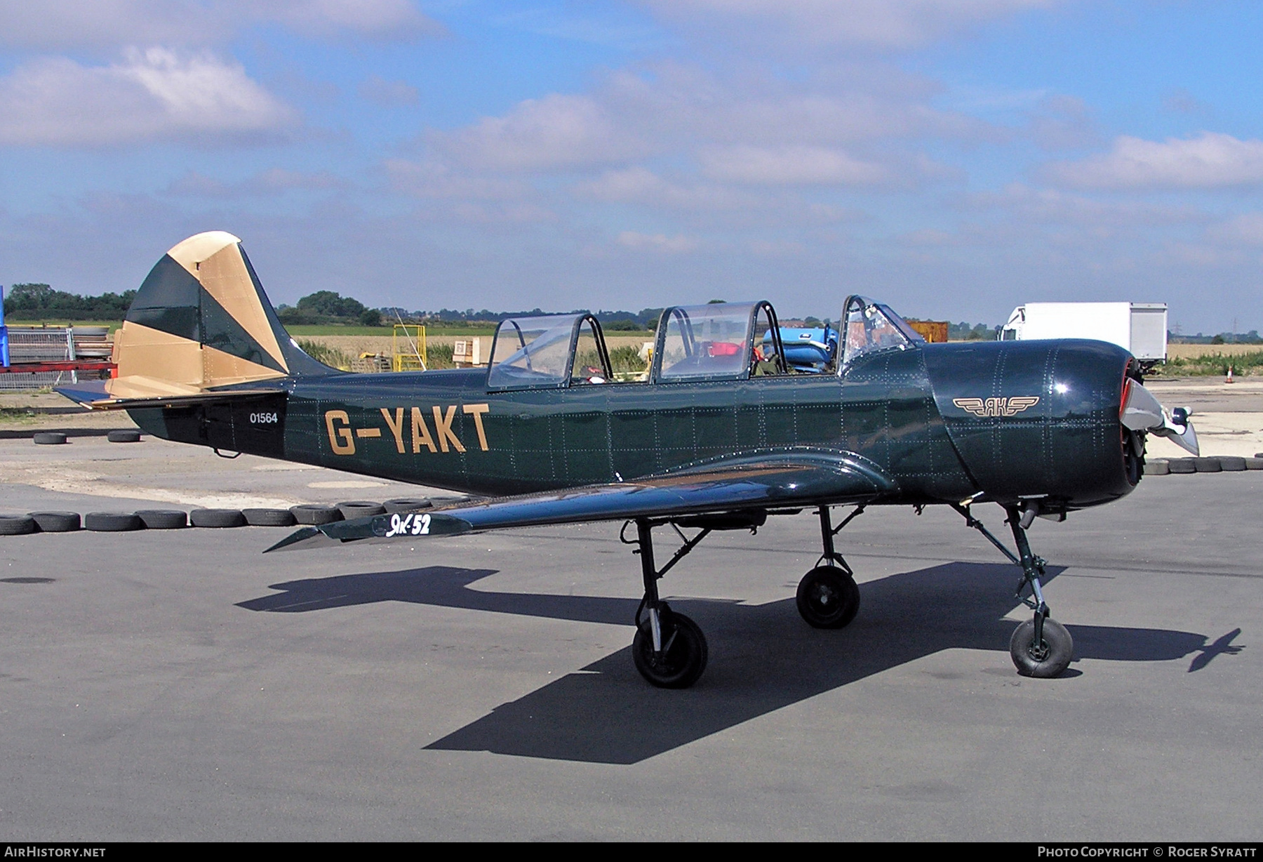 Aircraft Photo of G-YAKT | Yakovlev Yak-52 | AirHistory.net #618518