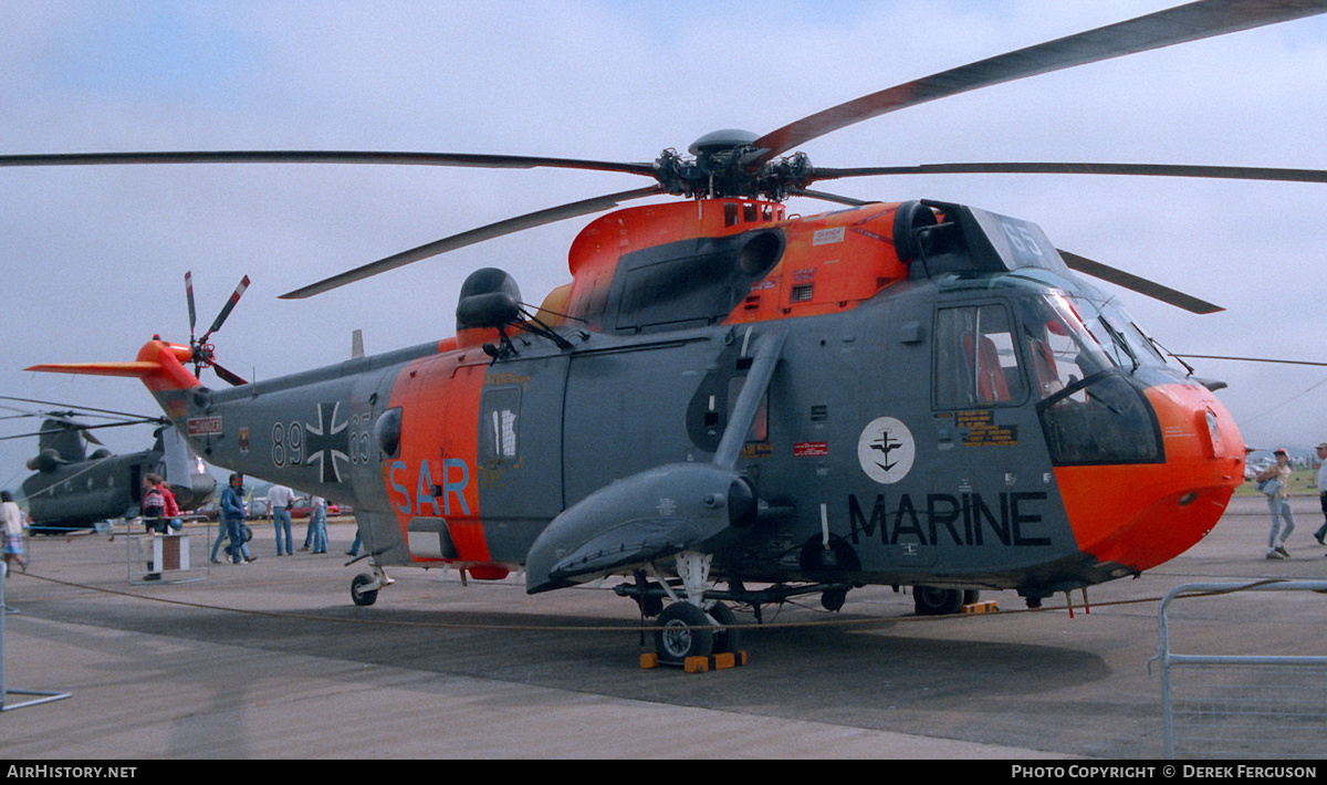 Aircraft Photo of 8965 | Westland WS-61 Sea King Mk41 | Germany - Navy | AirHistory.net #618531