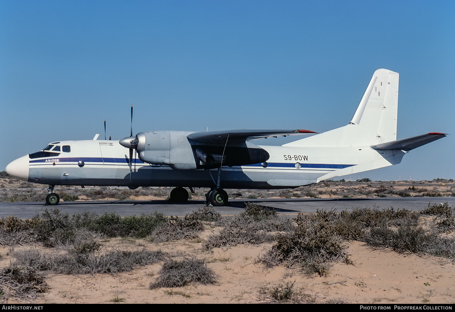 Aircraft Photo of S9-BOW | Antonov An-26B | AirHistory.net #618551