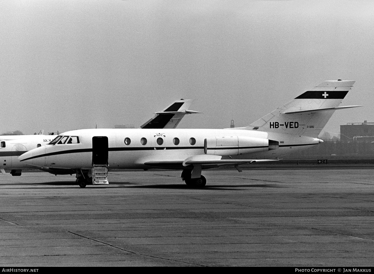 Aircraft Photo of HB-VED | Dassault Falcon 20C | AirHistory.net #618578