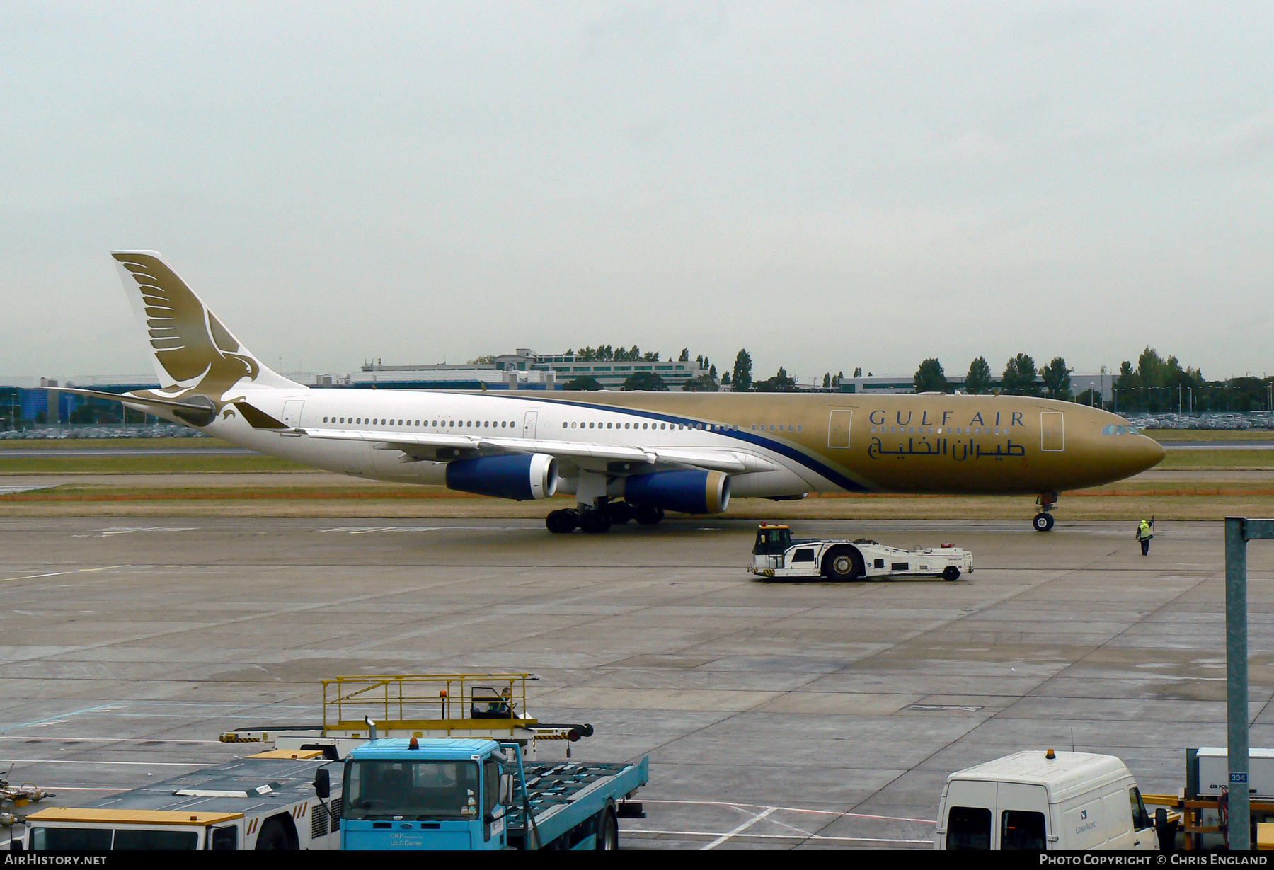 Aircraft Photo of A4O-LJ | Airbus A340-313X | Gulf Air | AirHistory.net #618581