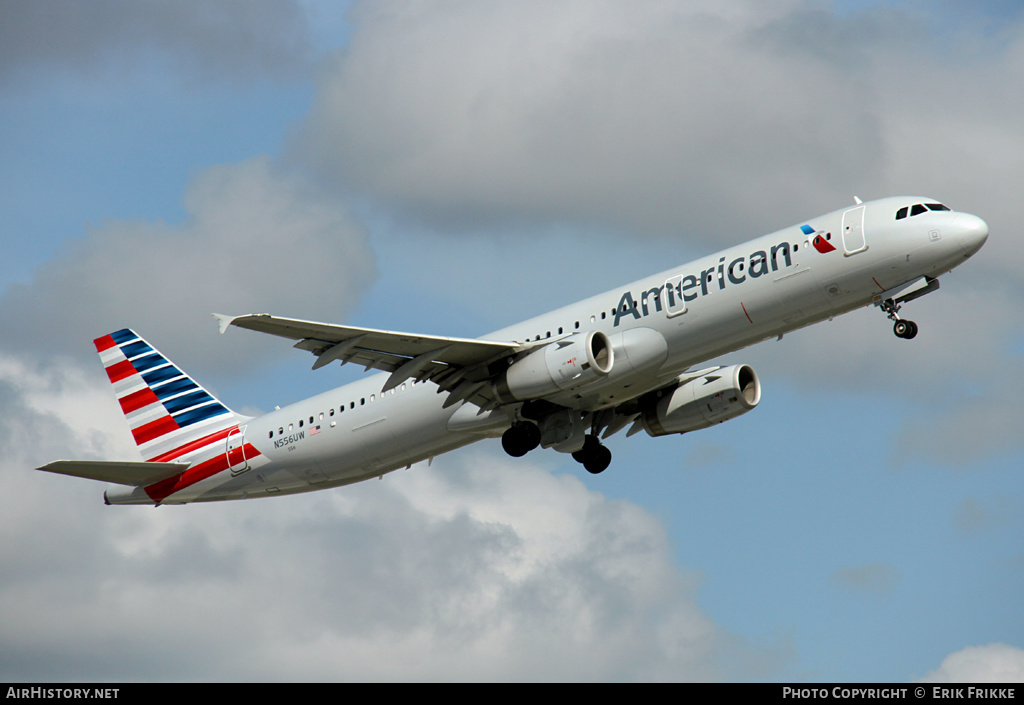 Aircraft Photo of N556UW | Airbus A321-231 | American Airlines | AirHistory.net #618598