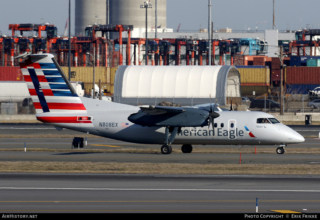 Aircraft Photo of N808EX | De Havilland Canada DHC-8-102 Dash 8 | American Eagle | AirHistory.net #618603