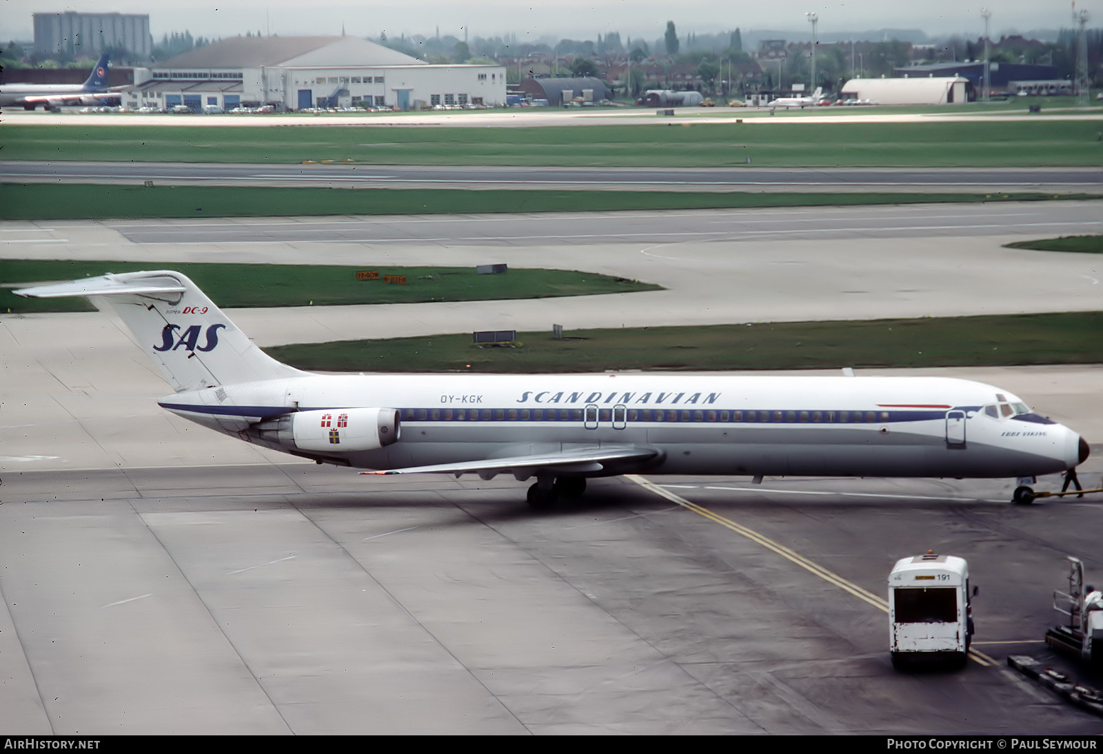 Aircraft Photo of OY-KGK | McDonnell Douglas DC-9-41 | Scandinavian Airlines - SAS | AirHistory.net #618613