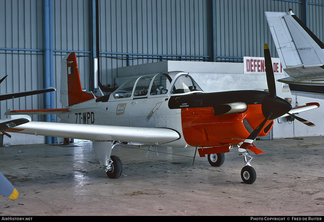 Aircraft Photo of 7T-WPD | Beech T-34C-1 Turbo Mentor | Algeria - Air Force | AirHistory.net #618616