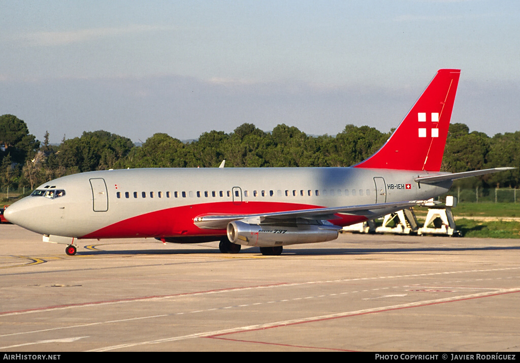 Aircraft Photo of HB-IEH | Boeing 737-2V6/Adv | PrivatAir | AirHistory.net #618625