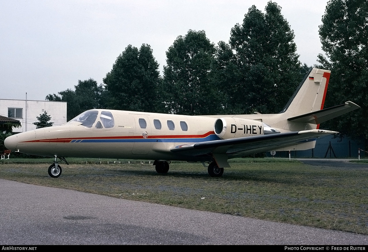 Aircraft Photo of D-IHEY | Cessna 501 Citation I/SP | AirHistory.net #618642