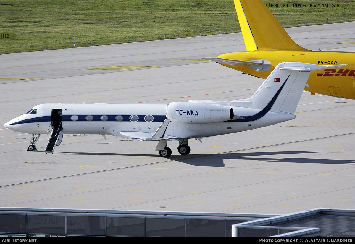 Aircraft Photo of TC-NKA | Gulfstream Aerospace G-IV-X Gulfstream G450 | AirEnka | AirHistory.net #618651