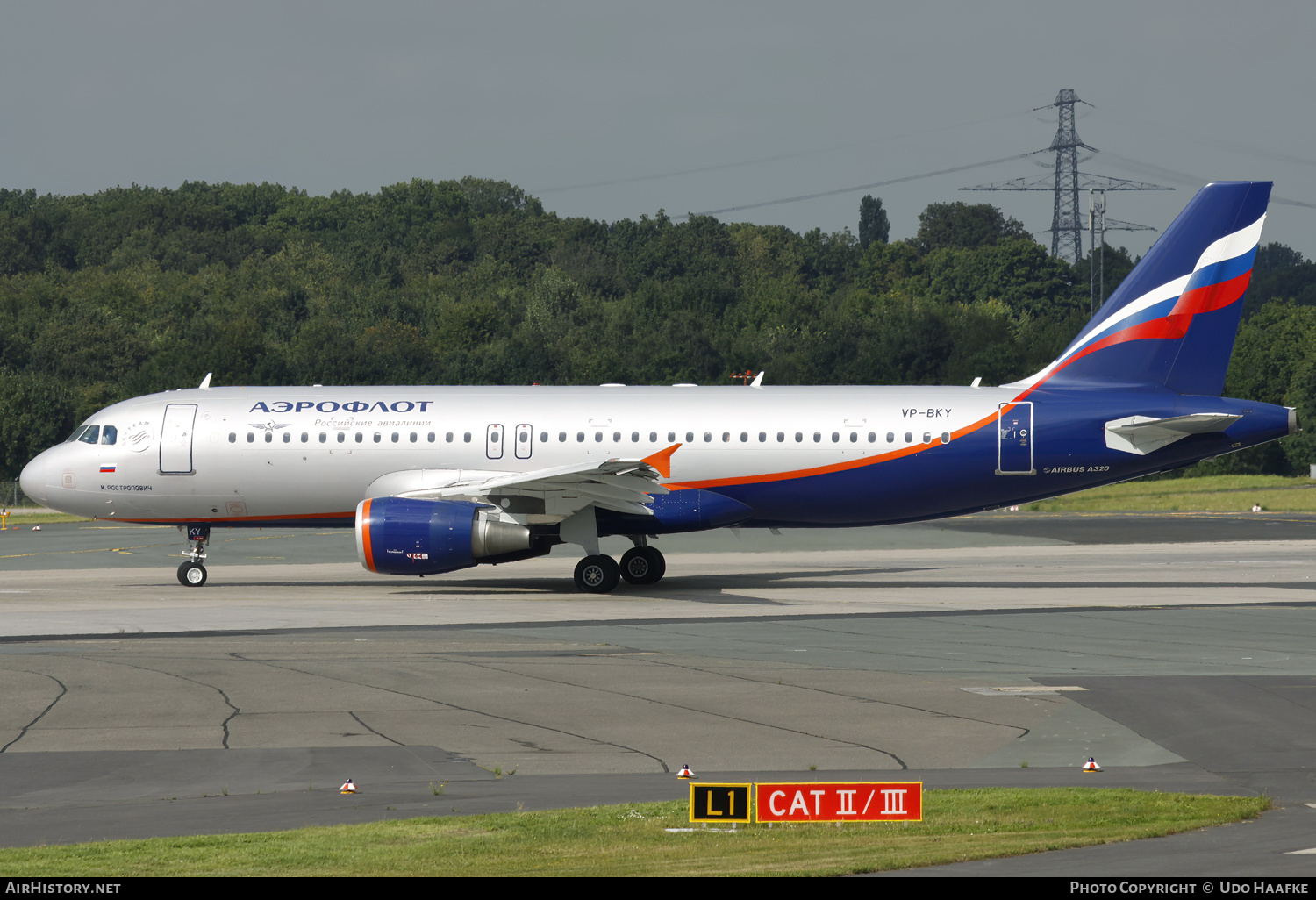 Aircraft Photo of VP-BKY | Airbus A320-214 | Aeroflot - Russian Airlines | AirHistory.net #618653