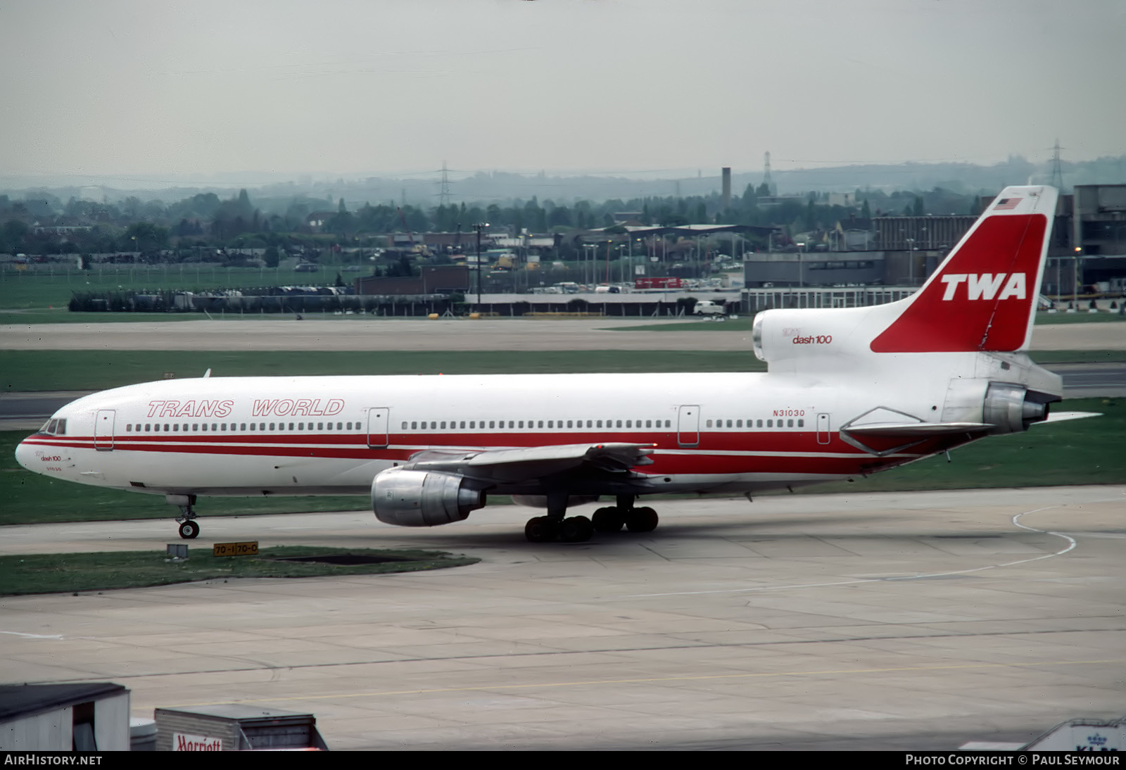 Aircraft Photo of N31030 | Lockheed L-1011-385-1-15 TriStar 100 | Trans World Airlines - TWA | AirHistory.net #618658