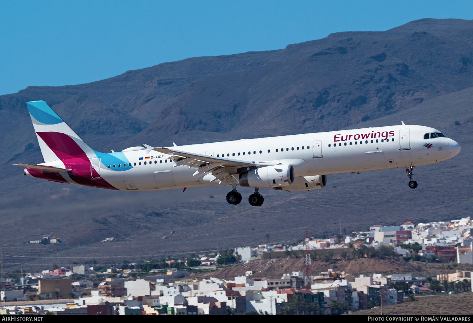 Aircraft Photo of D-AIDP | Airbus A321-231 | Eurowings | AirHistory.net #618665