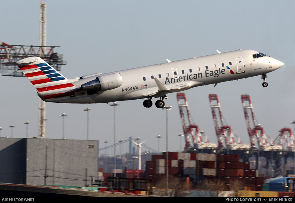 Aircraft Photo of N464AW | Bombardier CRJ-200LR (CL-600-2B19) | American Eagle | AirHistory.net #618670