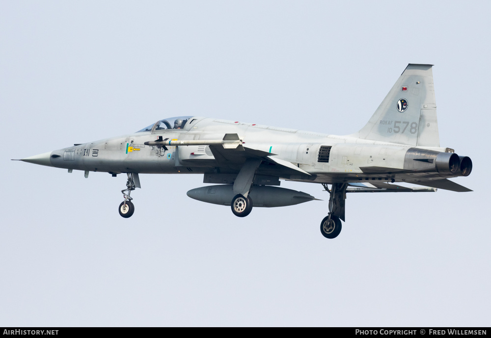 Aircraft Photo of 10-578 | Northrop KF-5E Jegongho | South Korea - Air Force | AirHistory.net #618672
