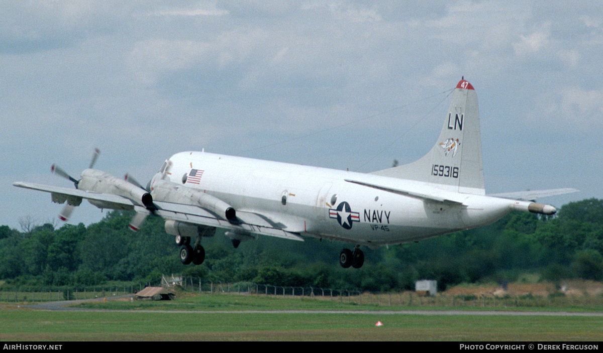 Aircraft Photo of 159318 | Lockheed P-3C Orion | USA - Navy | AirHistory.net #618676