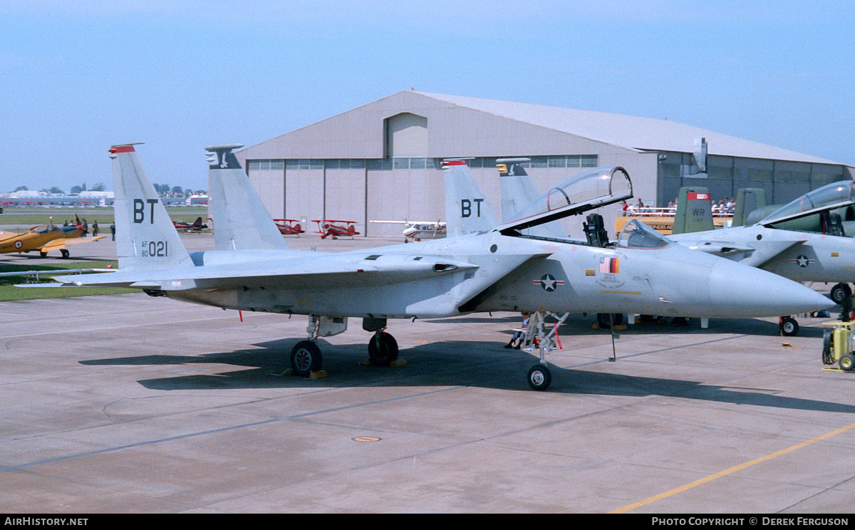 Aircraft Photo of 80-0021 / AF80-021 | McDonnell Douglas F-15C Eagle | USA - Air Force | AirHistory.net #618677