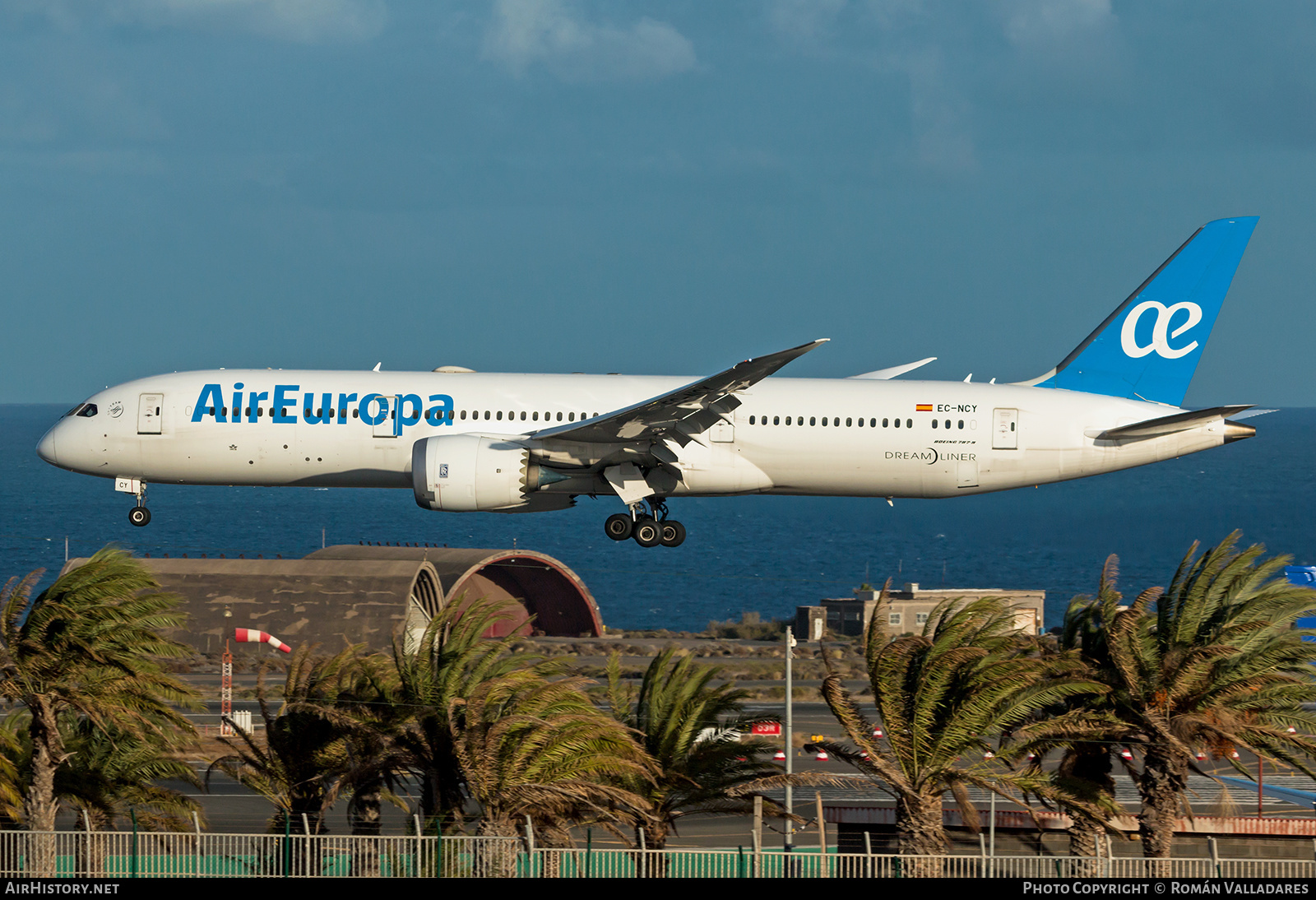 Aircraft Photo of EC-NCY | Boeing 787-9 Dreamliner | Air Europa | AirHistory.net #618678