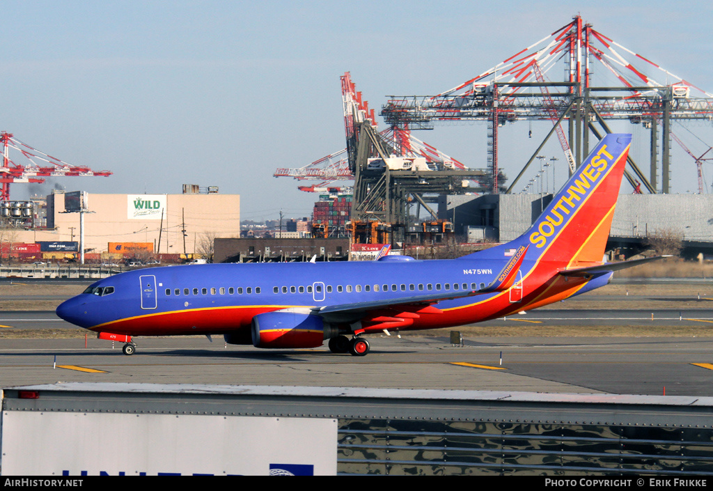 Aircraft Photo of N475WN | Boeing 737-7H4 | Southwest Airlines | AirHistory.net #618680