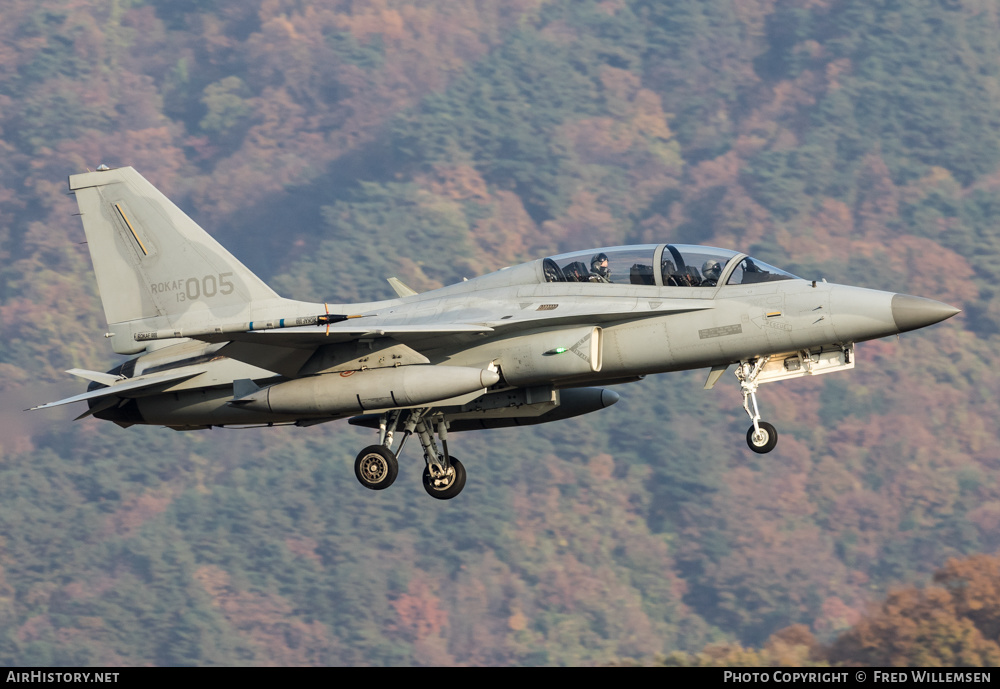 Aircraft Photo of 13-005 | Korea Aerospace FA-50 Golden Eagle | South Korea - Air Force | AirHistory.net #618694