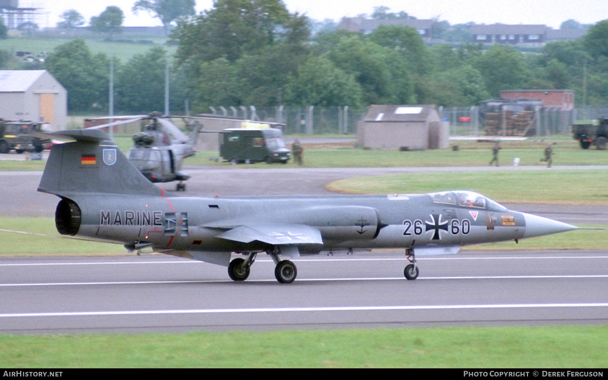 Aircraft Photo of 2660 | Lockheed F-104G Starfighter | Germany - Navy | AirHistory.net #618704