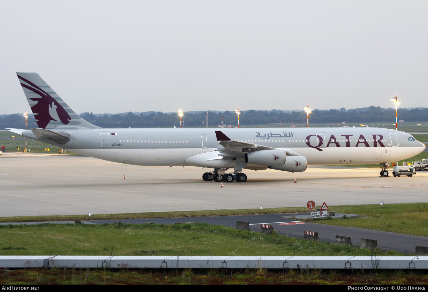 Aircraft Photo of A7-AAH | Airbus A340-313 | Qatar Amiri Flight | AirHistory.net #618707
