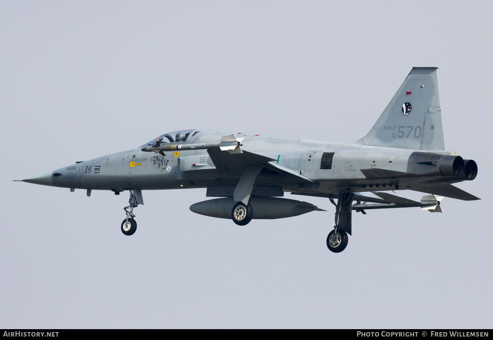 Aircraft Photo of 10-570 | Northrop KF-5E Jegongho | South Korea - Air Force | AirHistory.net #618715