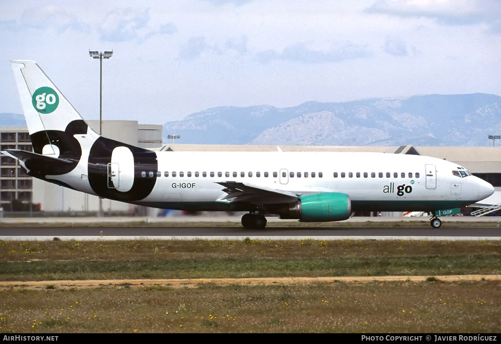 Aircraft Photo of G-IGOF | Boeing 737-3Q8 | Go Fly | AirHistory.net #618743