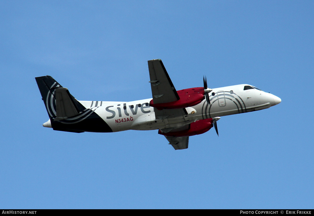 Aircraft Photo of N343AG | Saab 340B | Silver Airways | AirHistory.net #618746