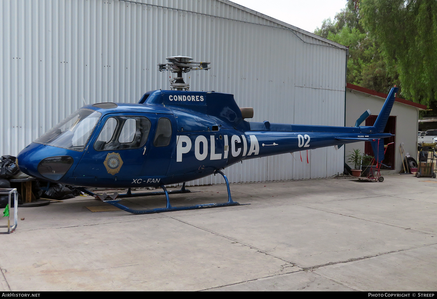 Aircraft Photo of XC-FAN | Eurocopter AS-350B-2 Ecureuil | Mexico - Police | AirHistory.net #618754