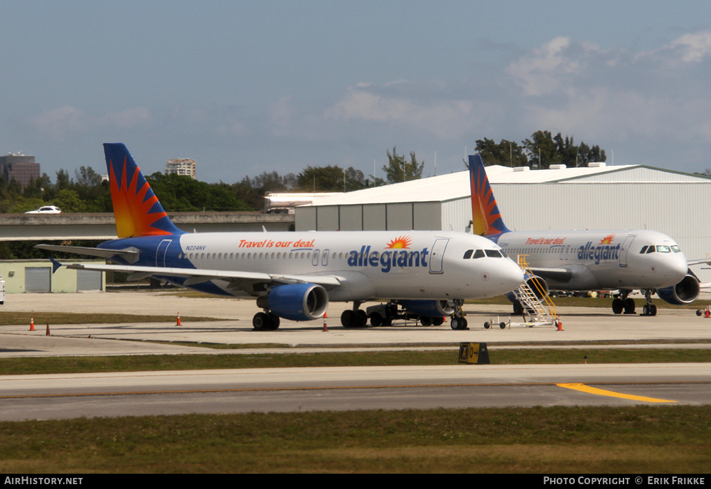 Aircraft Photo of N224NV | Airbus A320-214 | Allegiant Air | AirHistory.net #618766