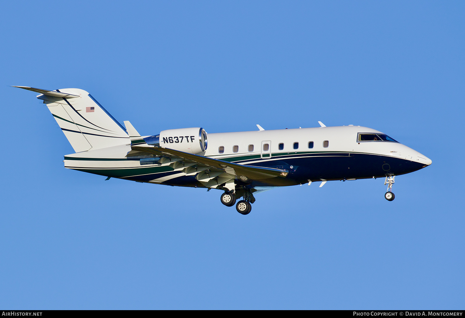 Aircraft Photo of N637TF | Bombardier Challenger 604 (CL-600-2B16) | AirHistory.net #618770