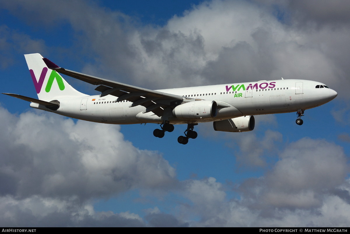 Aircraft Photo of EC-NUI | Airbus A330-243 | Wamos Air | AirHistory.net #618772