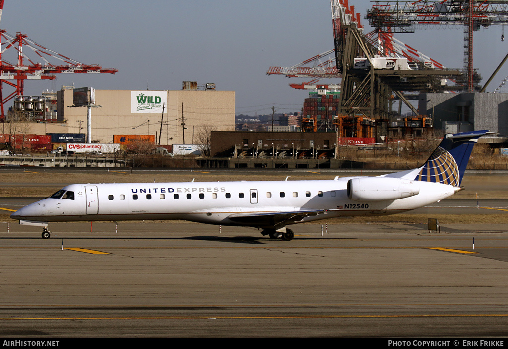 Aircraft Photo of N12540 | Embraer ERJ-145LR (EMB-145LR) | United Express | AirHistory.net #618774