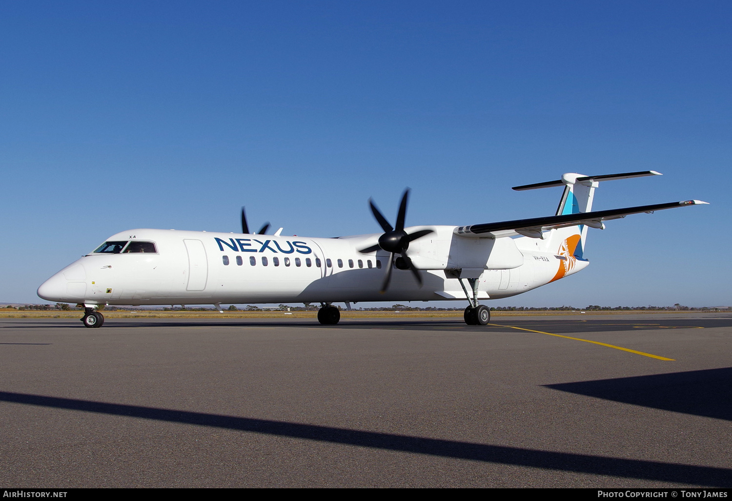 Aircraft Photo of VH-8XA | Bombardier DHC-8-402 Dash 8 | Nexus Airlines | AirHistory.net #618776